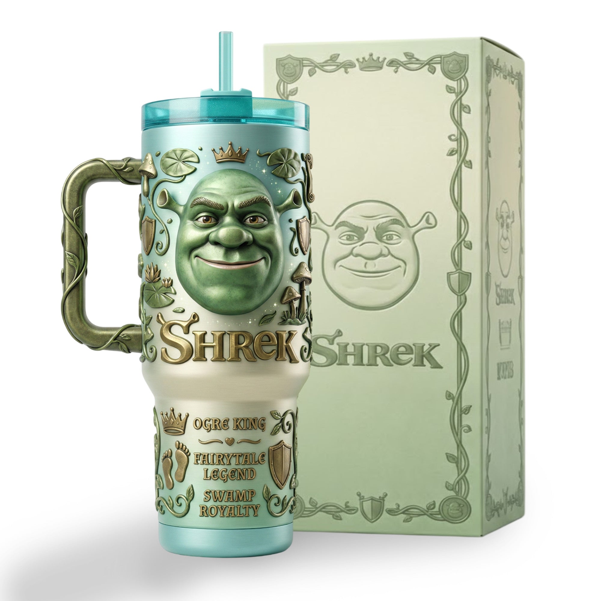 SRE 40oz Tumbler With Handle HTTT