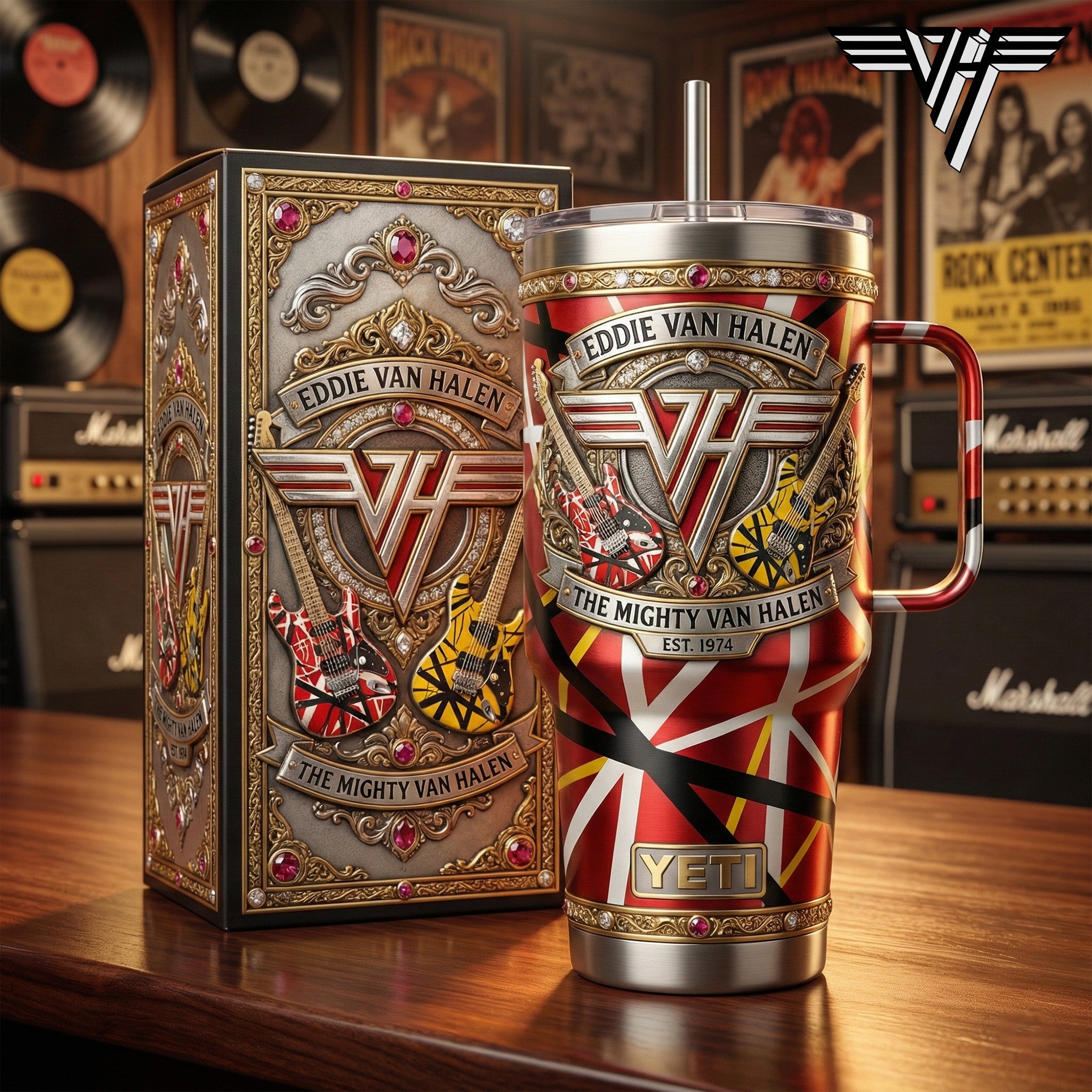VHL 40oz Tumbler With Handle LNTH