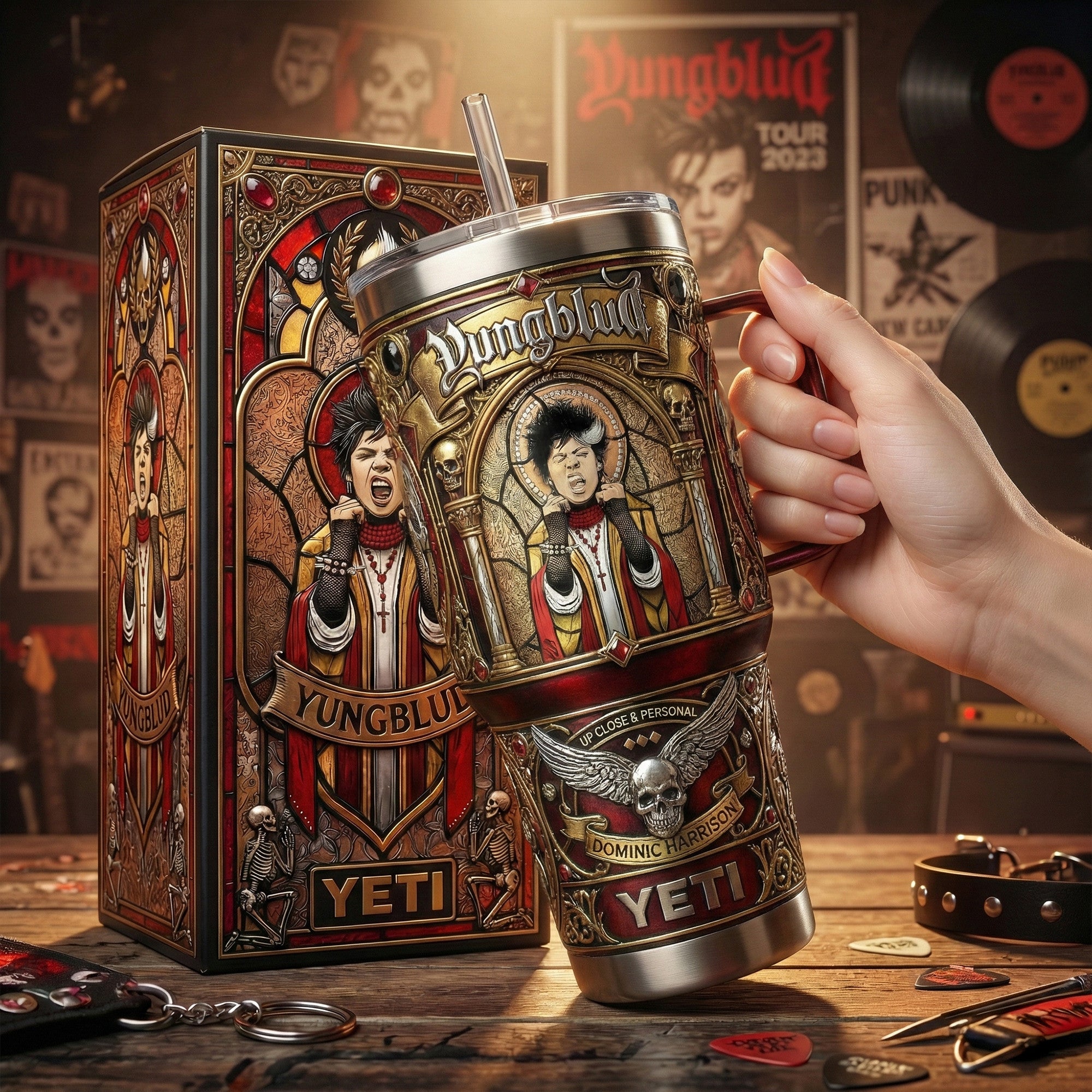 YBD 40oz Tumbler With Handle LNTH