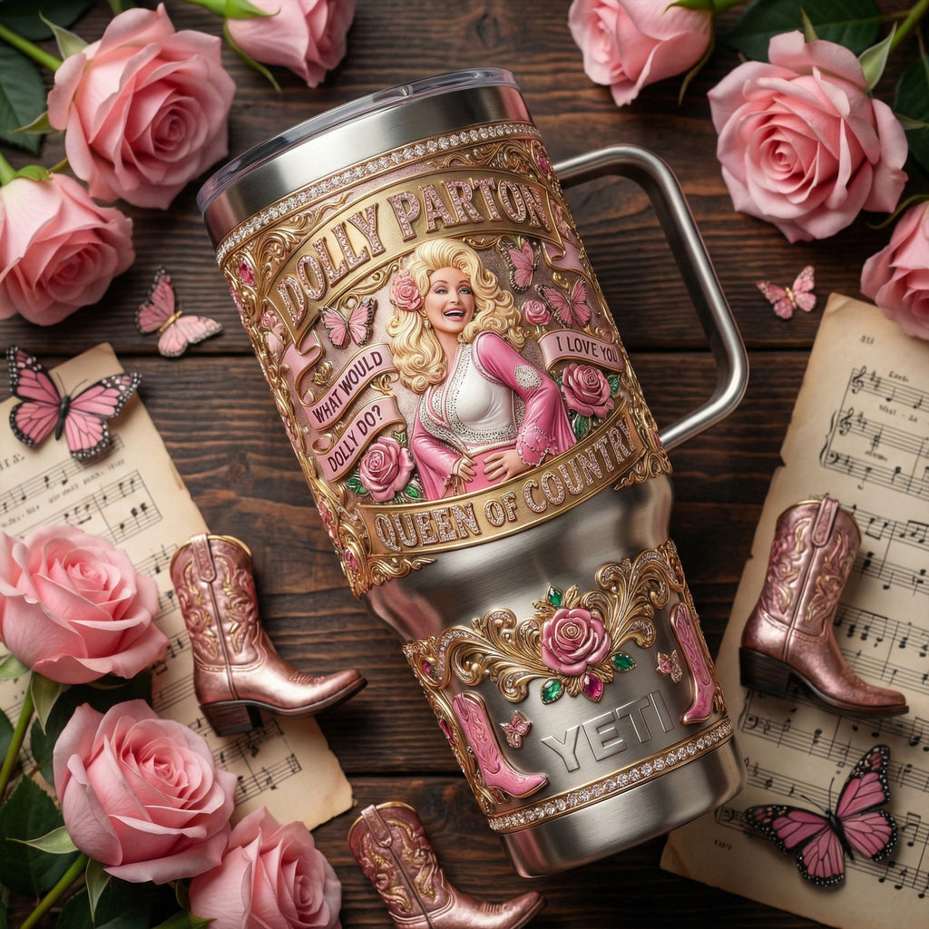 DLPT 40oz Tumbler With Handle LNTH