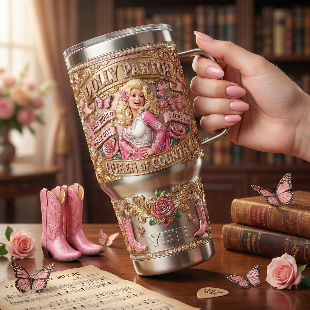 DLPT 40oz Tumbler With Handle LNTH