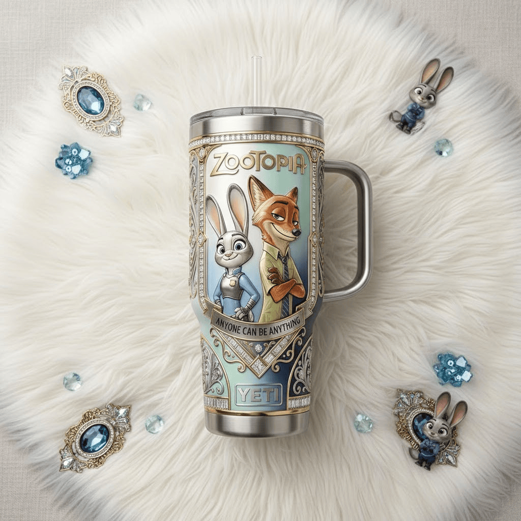 ZTPA 40oz Tumbler With Handle PDL