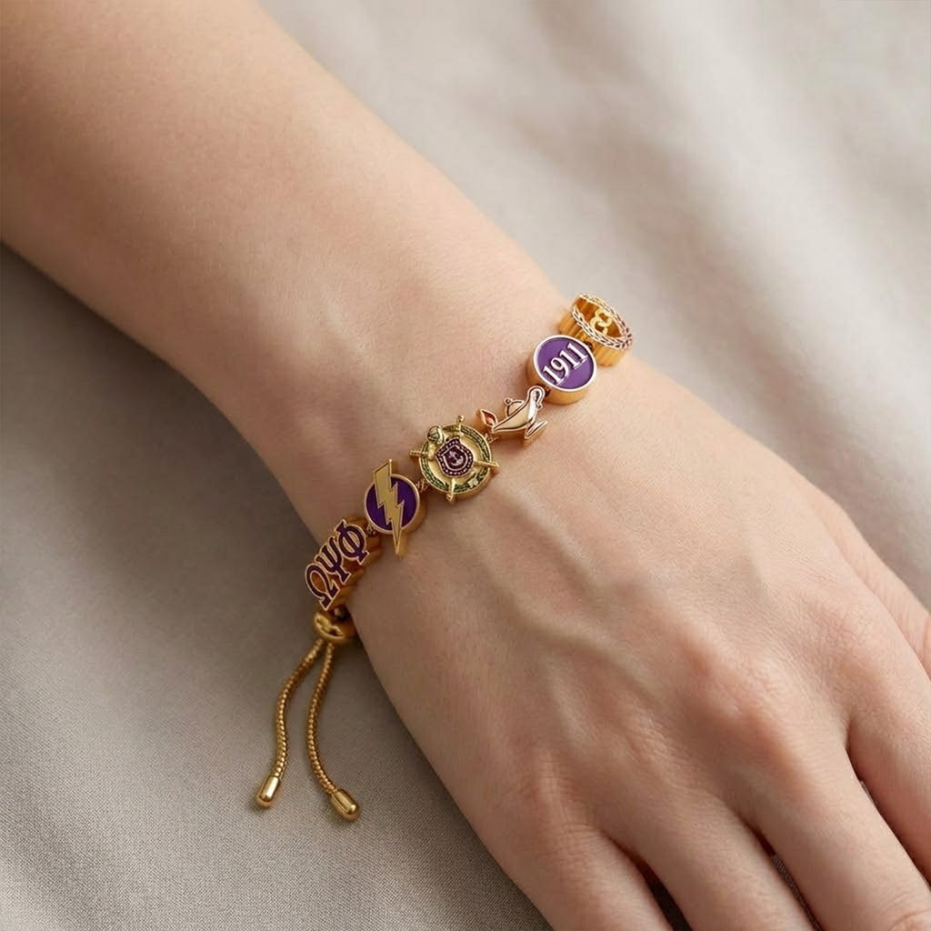 OMPP Adjustable Charm Bracelet TNSM
