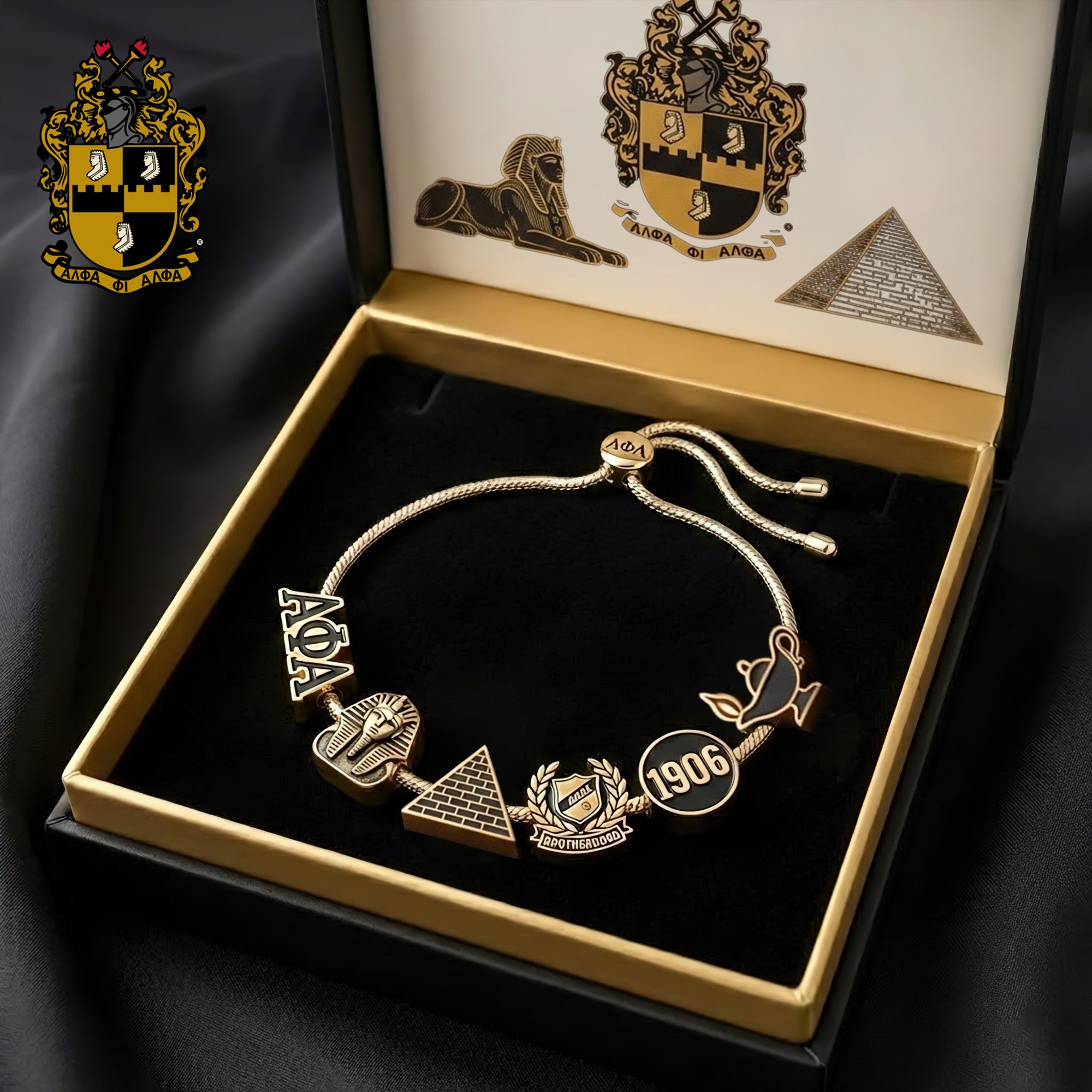 APA Adjustable Charm Bracelet TNSM