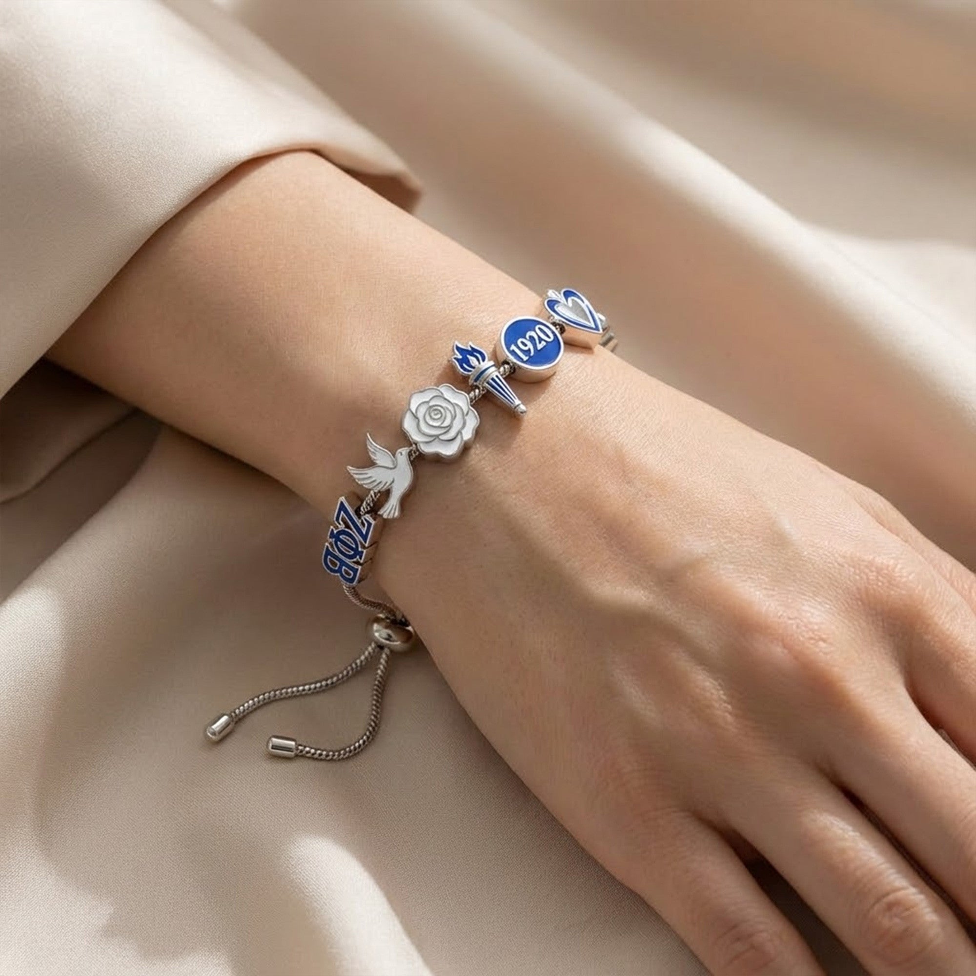 ZPB Adjustable Charm Bracelet TNSM