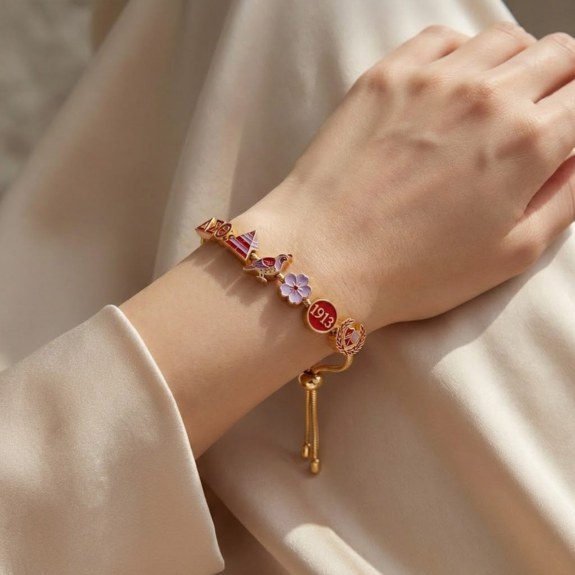 DST Adjustable Charm Bracelet TNSM