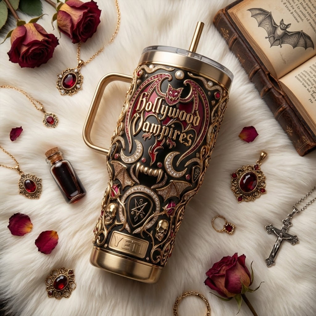 HLVP 40oz Tumbler With Handle TNSM