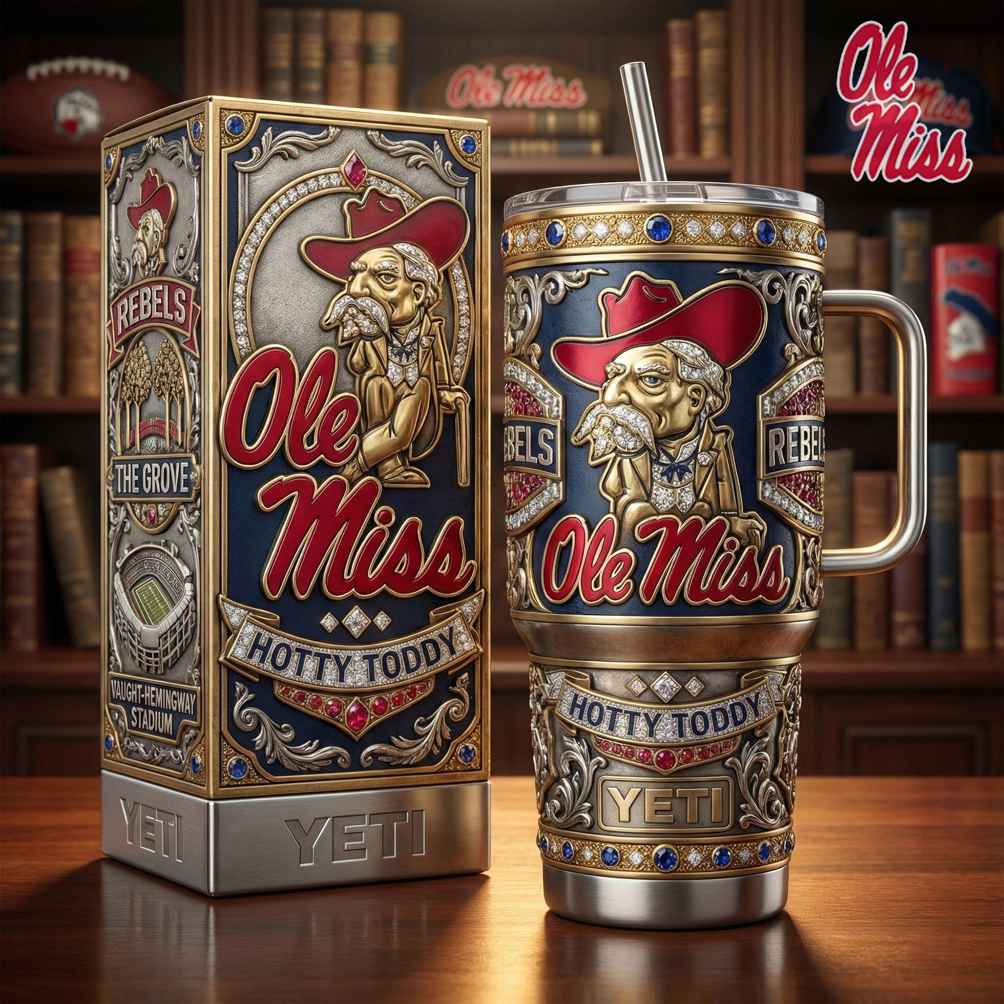 OMR 40oz Tumbler With Handle LNTH