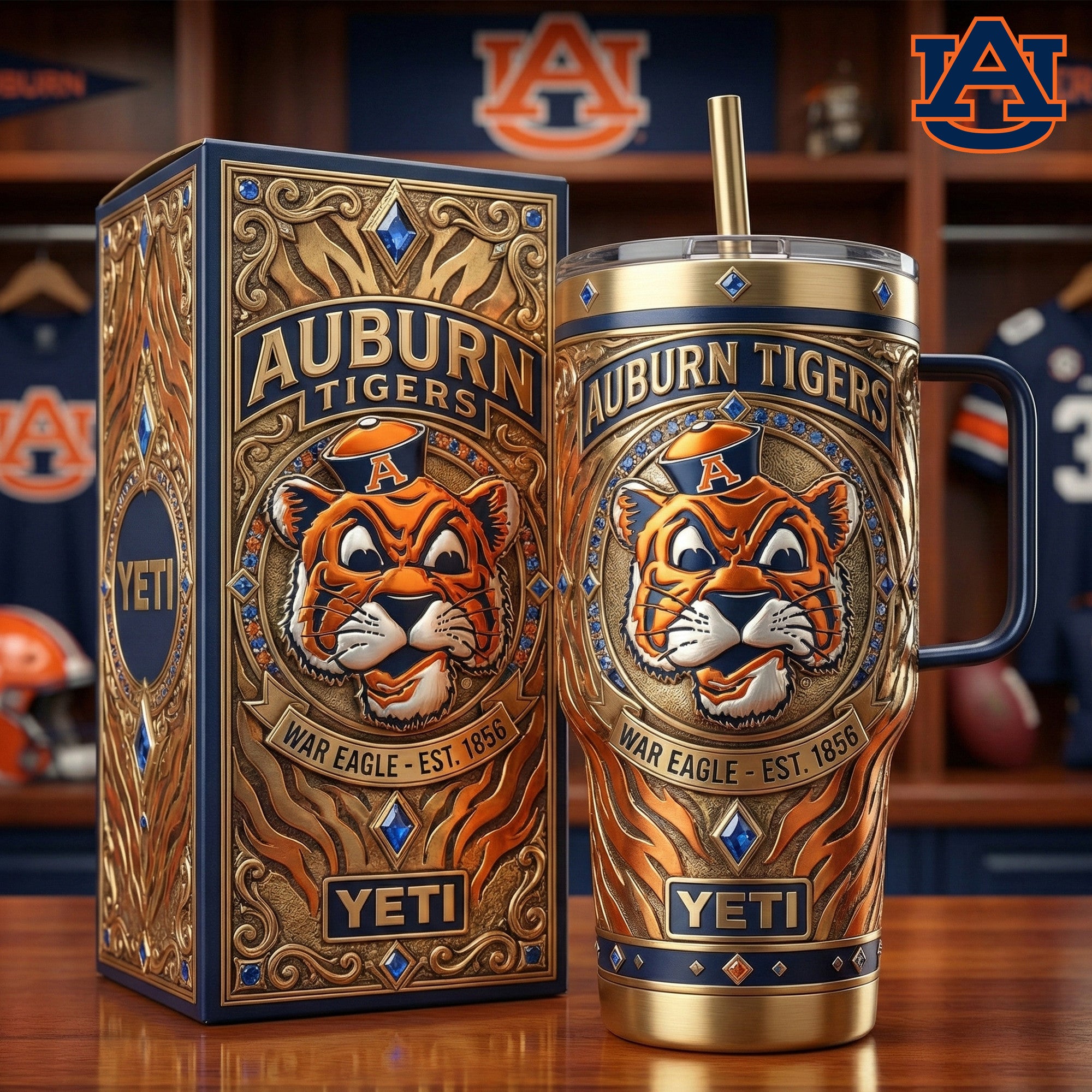 ABTG 40oz Tumbler With Handle LNTH