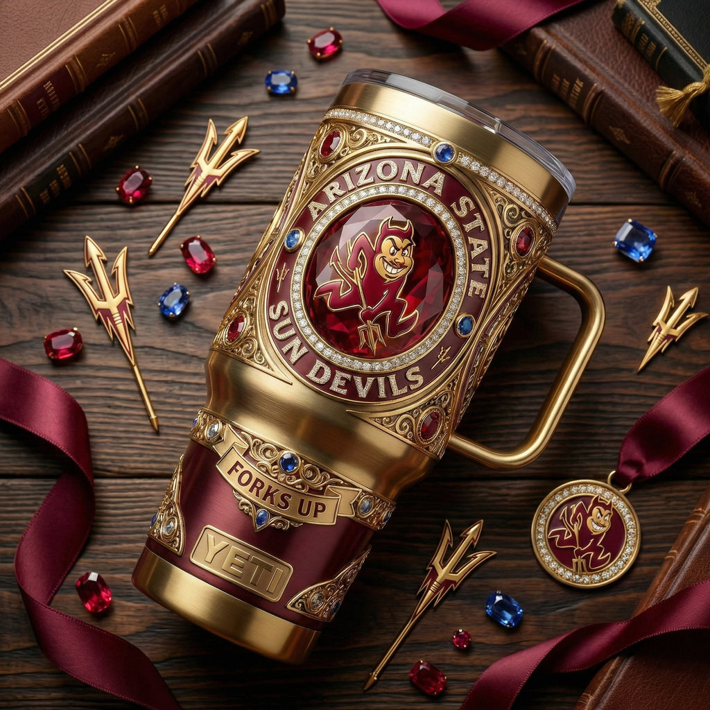 ASSD 40oz Tumbler With Handle LNTH