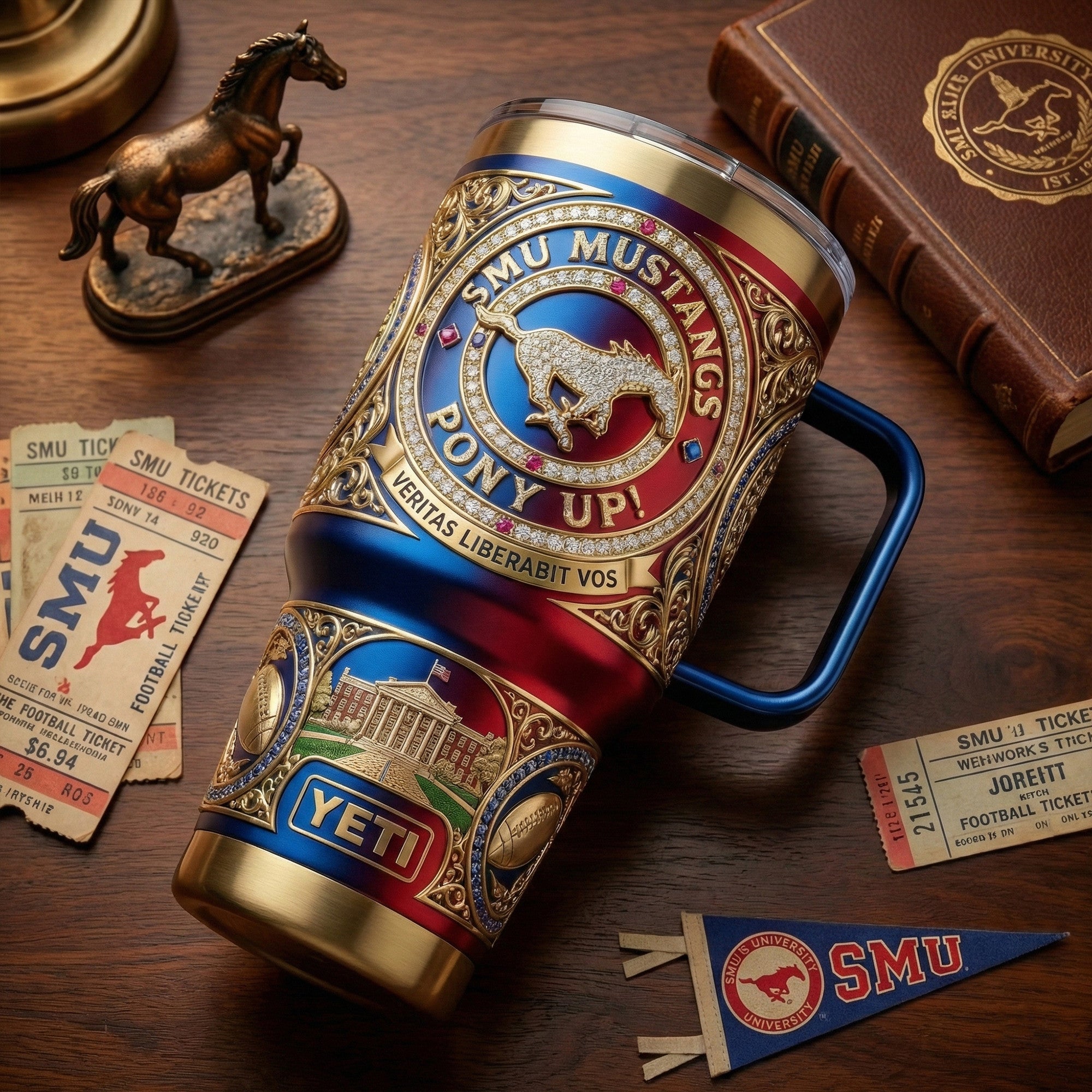 SMUM 40oz Tumbler With Handle LNTH