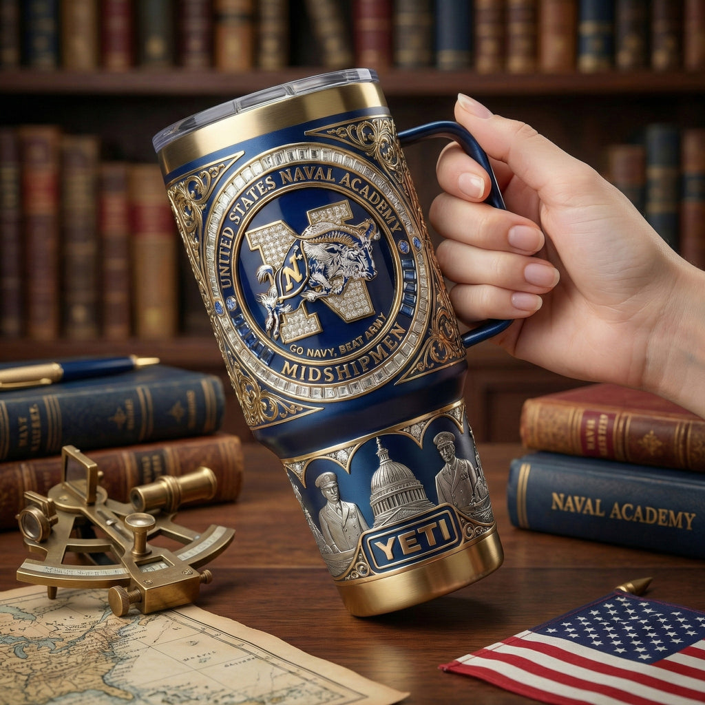 NMSM 40oz Tumbler With Handle LNTH