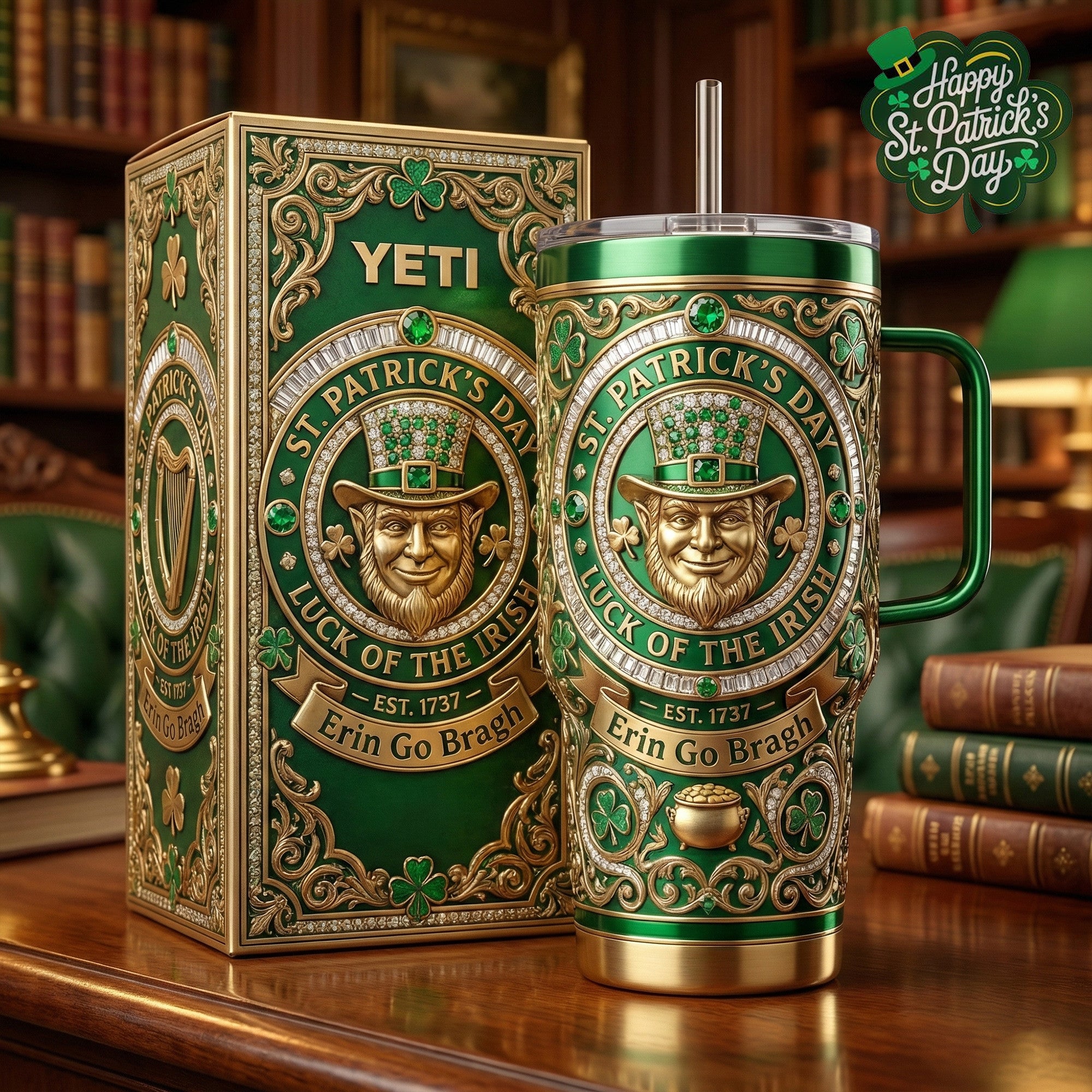 STPD 40oz Tumbler With Handle LNTH