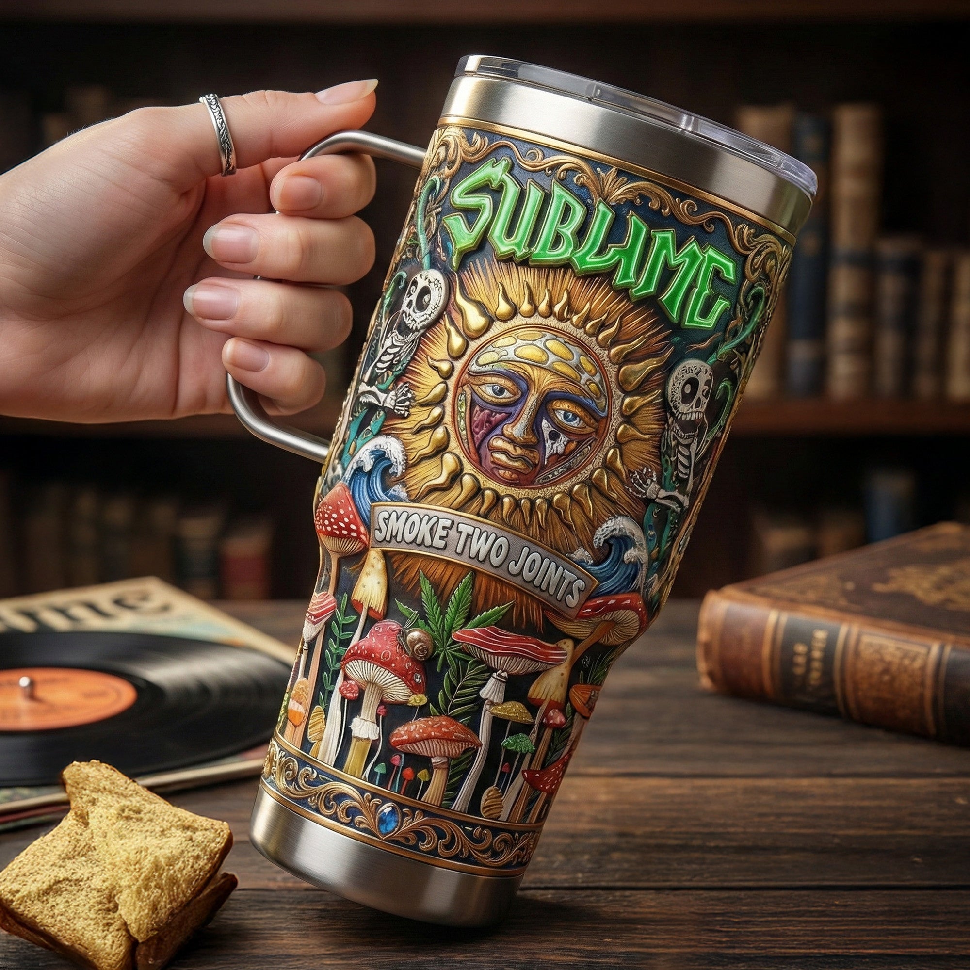 SLM 40oz Tumbler With Handle LNTH
